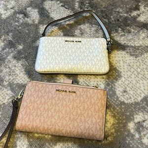 2 - Michael Kors Wristlet and Wallet